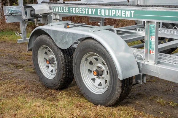 TITAN ROAD TRAILER Hydraulic Infeed Log Table - Image 4