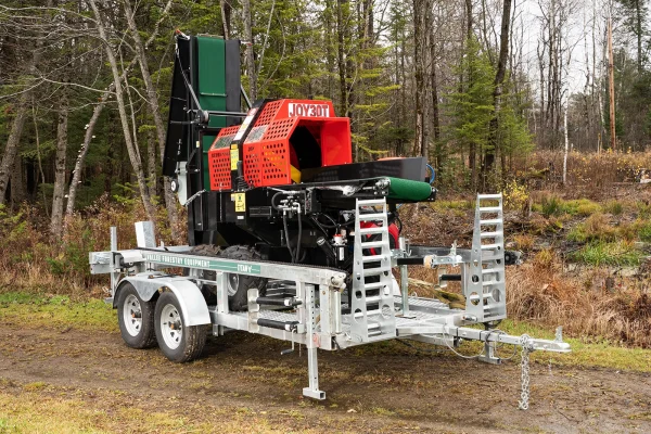 TITAN ROAD TRAILER Hydraulic Infeed Log Table - Image 2