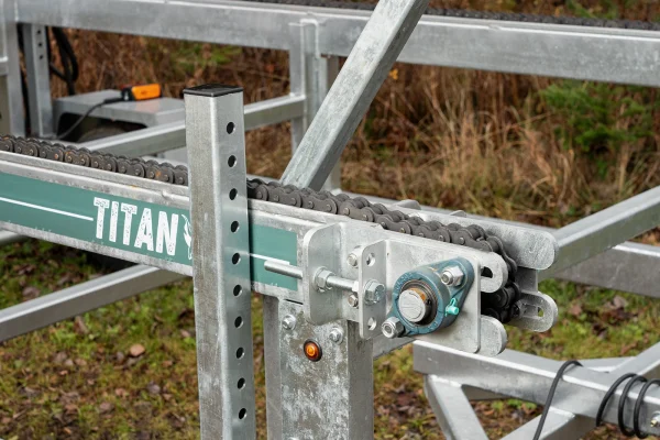 TITAN ROAD Hydraulic Infeed Log Table - Image 5
